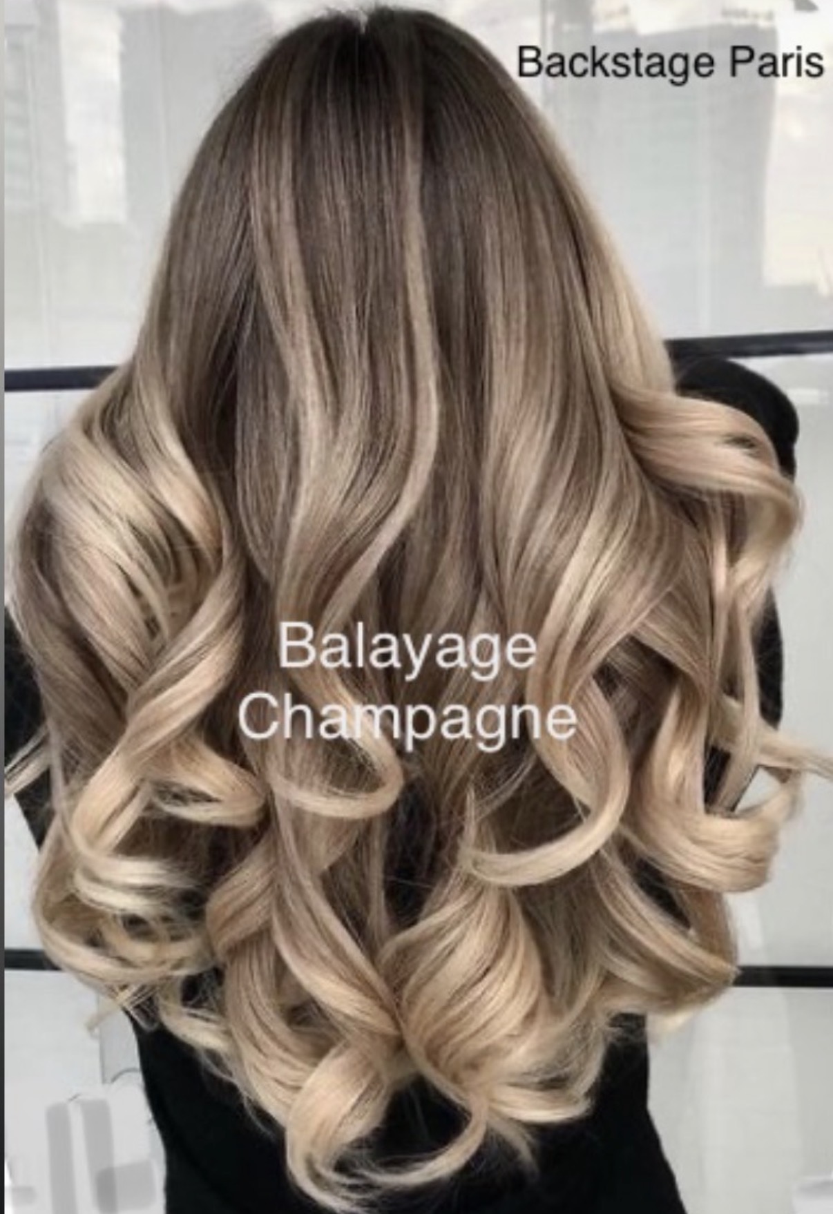 Extensions posées au salon, six mois après