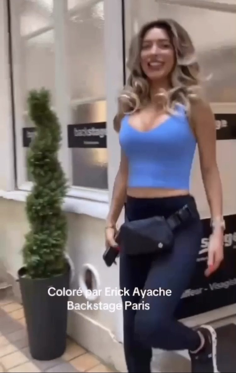 Coloration blonde lumineuse