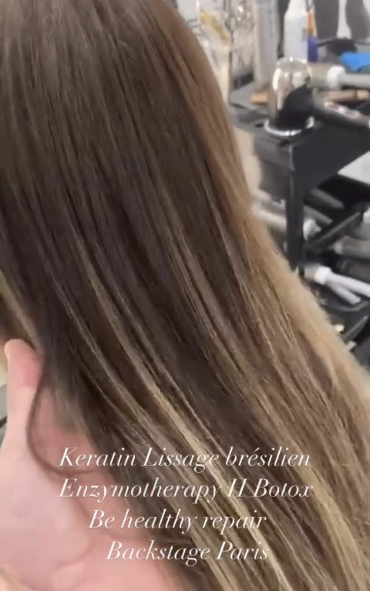 Soin kératine et botox capillaire chez Backstage Paris